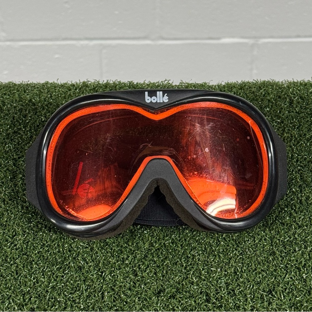 Bollé Black and Orange Ski Goggles